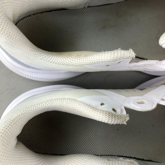 Nike Women's Size 7 Downshifter 10 White Silver Running Sneakers CI9984-100 - Picture 11 of 13